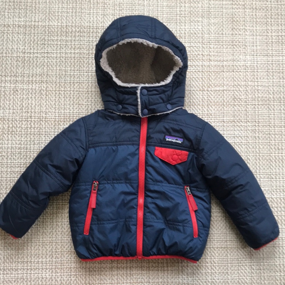Patagonia Reversible Tribbles Jacket (size 2T)